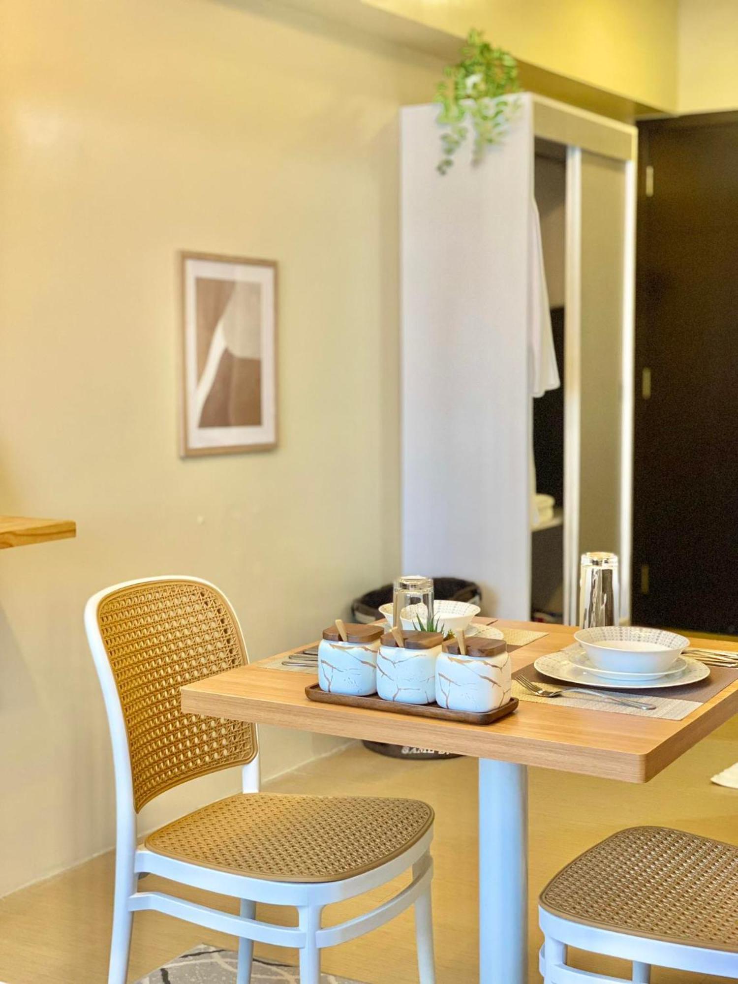 Cozy Studio In Metro Davao With W&D, Pool, & Gym Eksteriør billede