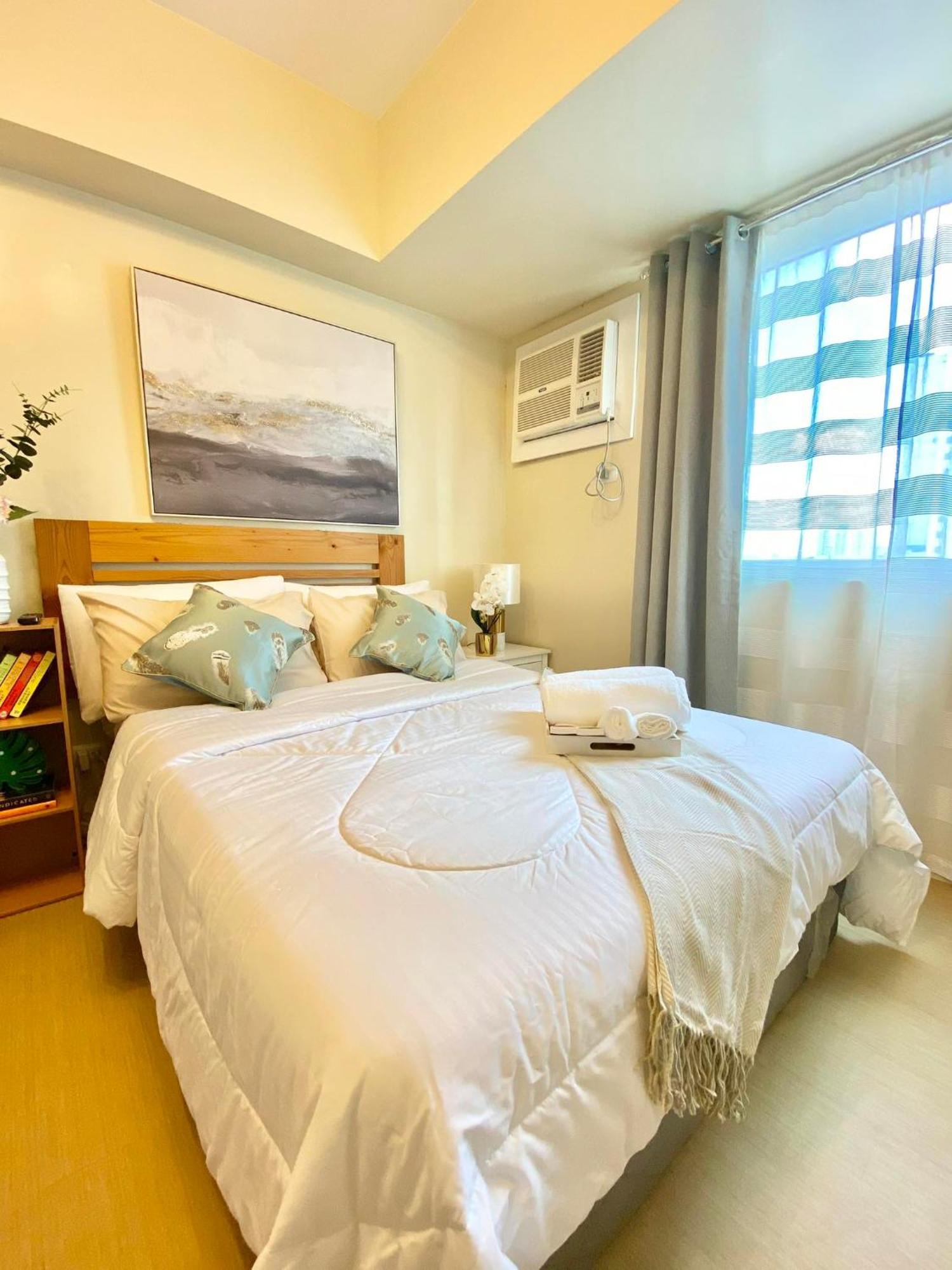 Cozy Studio In Metro Davao With W&D, Pool, & Gym Eksteriør billede